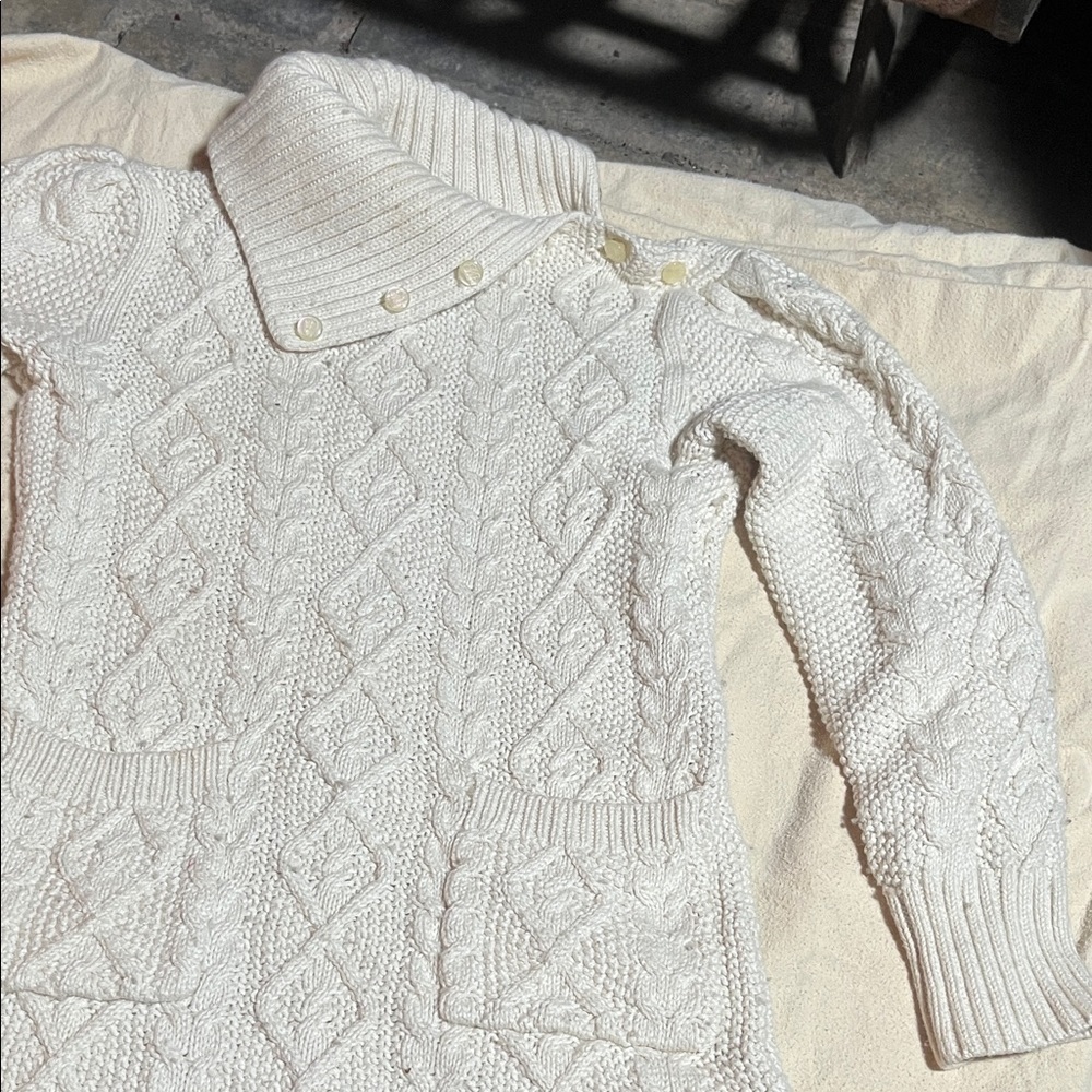 Ralph Lauren Cream Knit Sweater - Picture 4 of 8